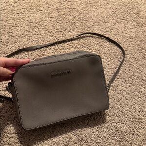 Michael Kors Taupe Crossbody Bag